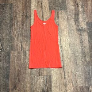 old navy red tank top